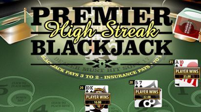 high streak blackjack odds