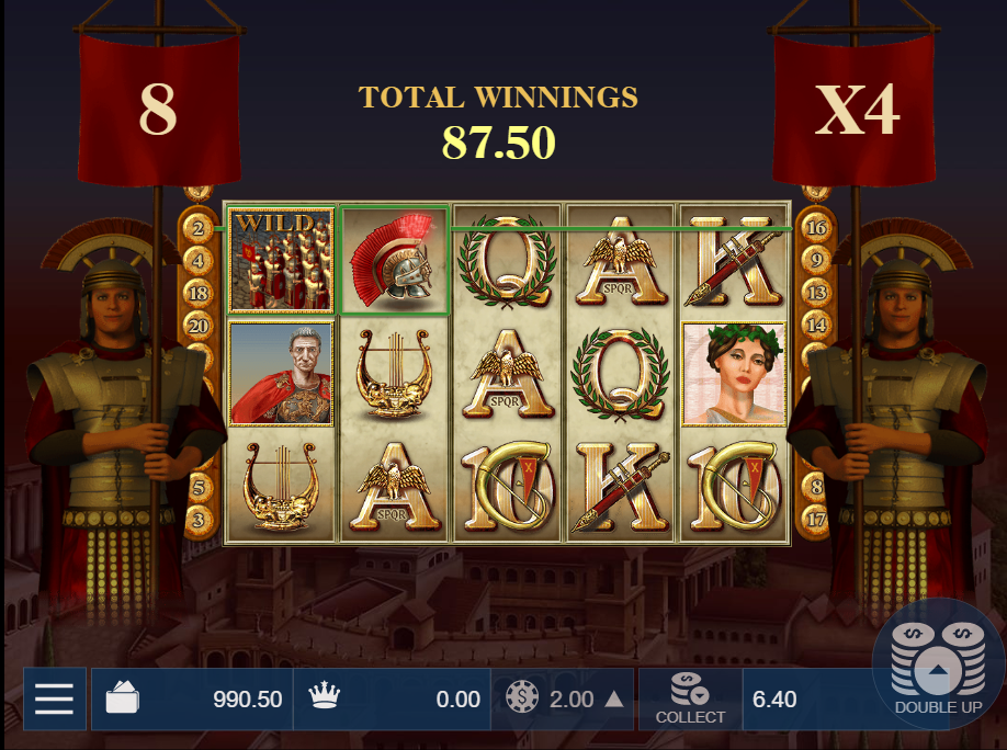 Caesar's Triumph Free Spins Game