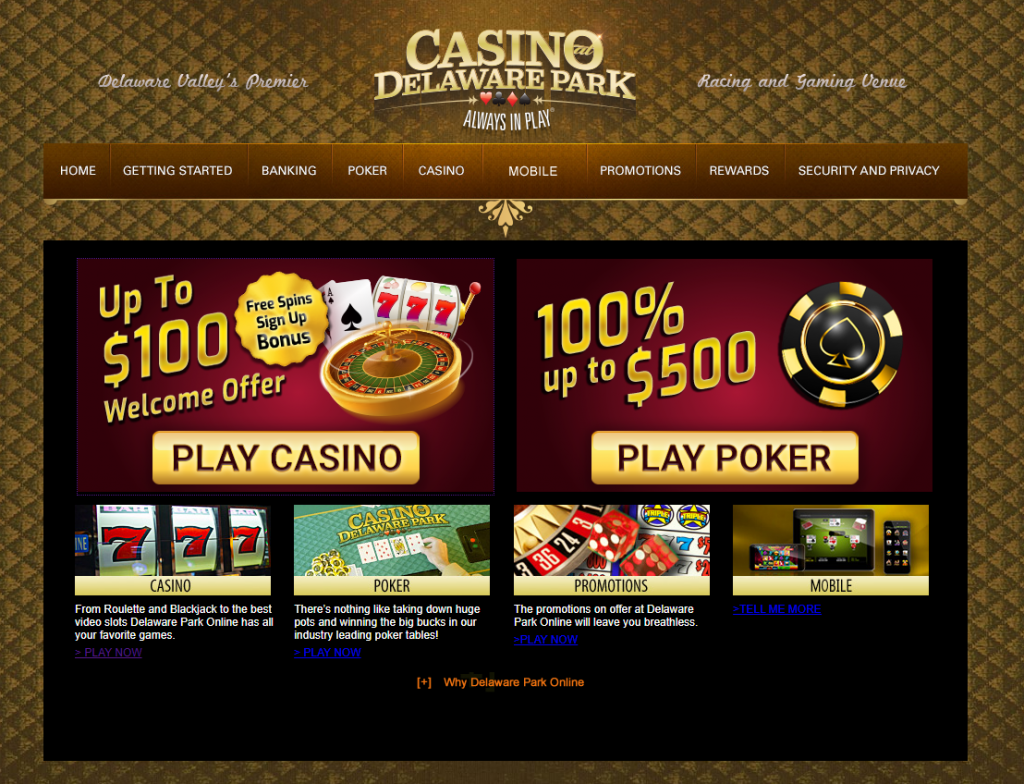 Delaware Park Online Casino