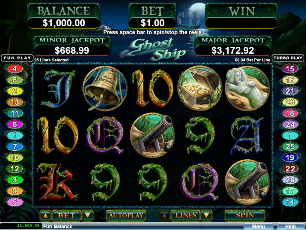 Ghost Ship Main Game