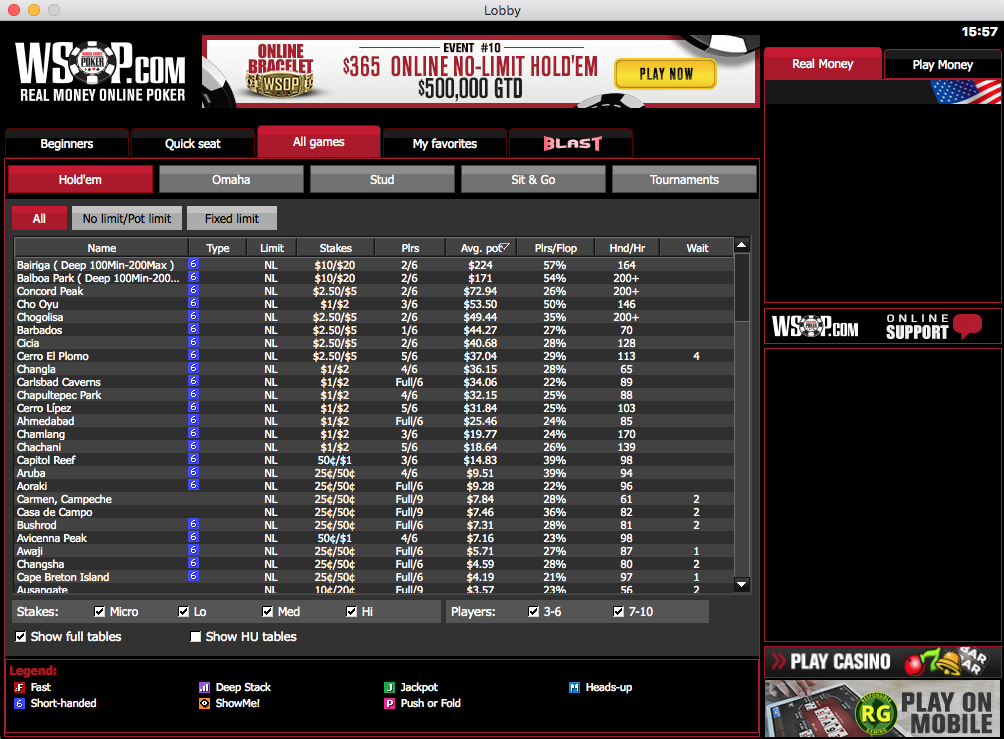 WSOP.com Nevada