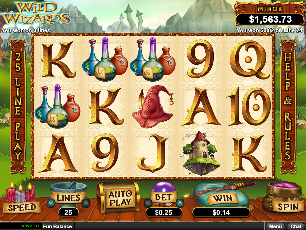Wild Wizards Main Game