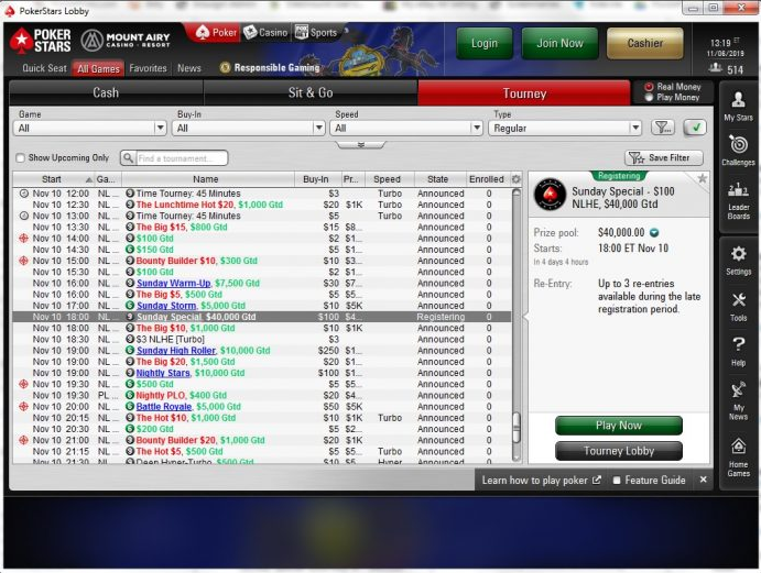 PokerStars Pennsylvania