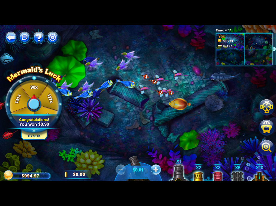 Fish Catch Mermaid's Luck