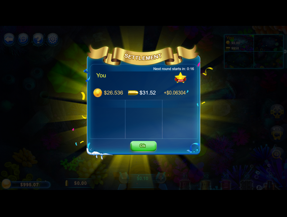 Fish Catch winnings