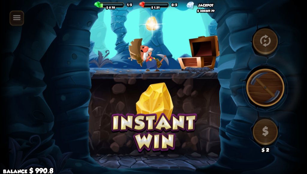 Gold Rush Gus Instant Win