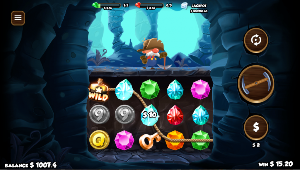Gold Rush Gus Main Game