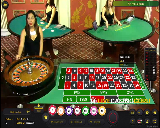 Live Dealer Roulette