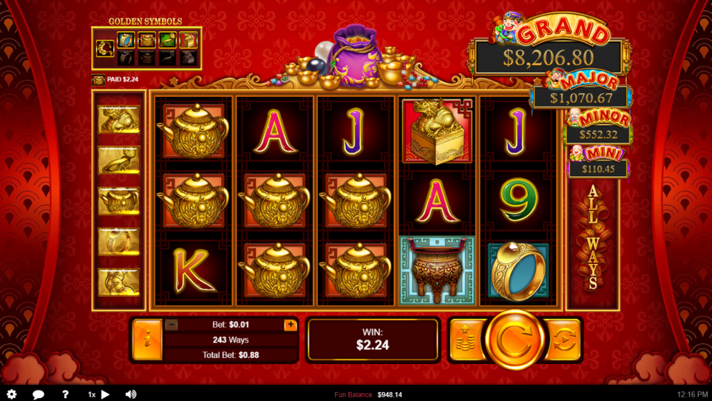 Plentiful Treasure Profitable Winner