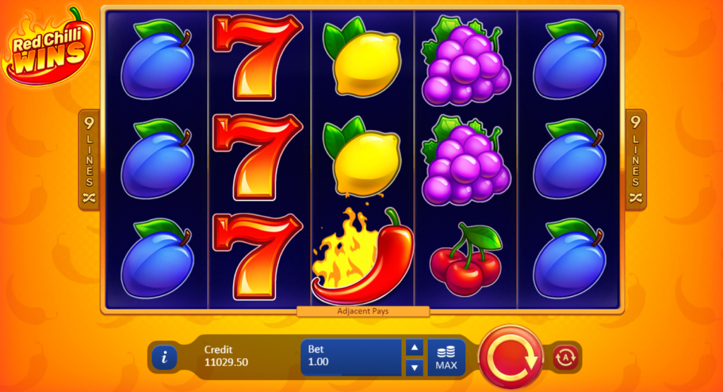 Red Chilli Wins Main Game