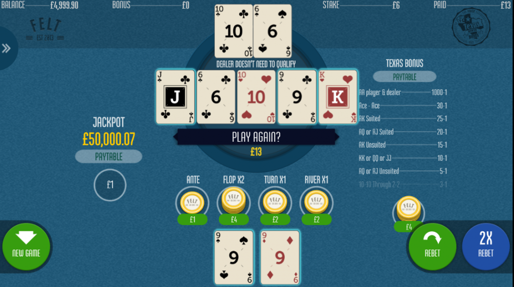 Top 5 Poker Table Games at Online Casinos - Online Slots ...