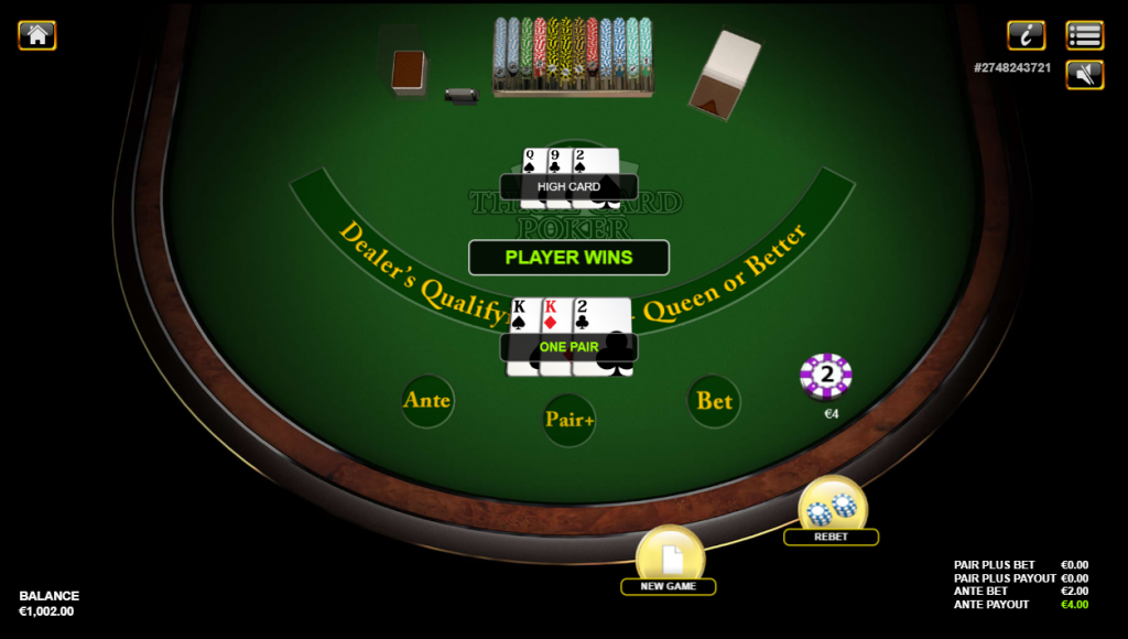 Three Card Poker Simple