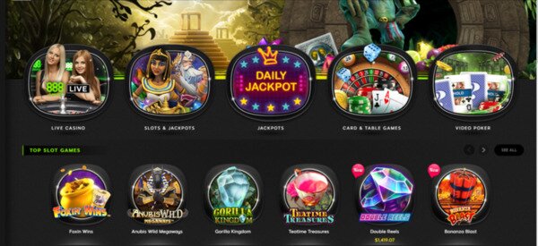 888 Casino Games