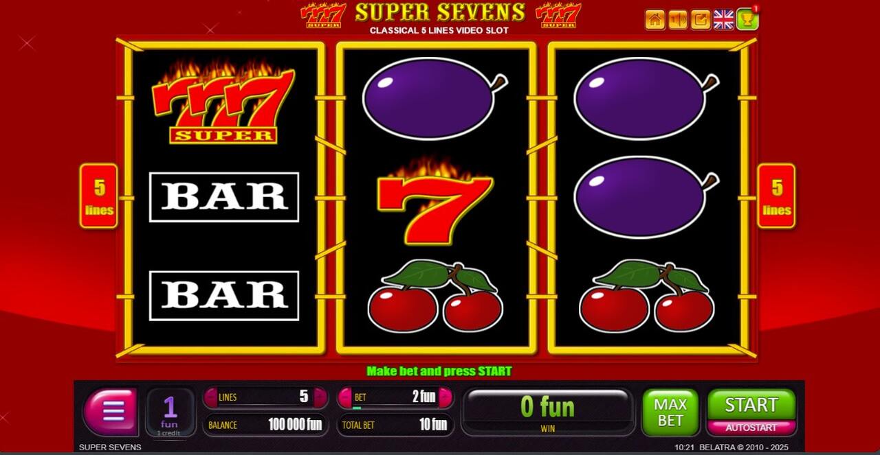 Super sevens slot