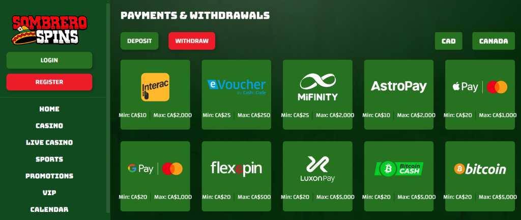 Sombrero-Spins-payment-methods